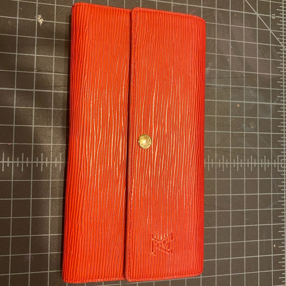 Louis Vuitton red wallet